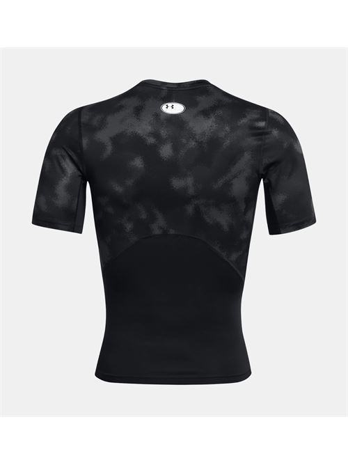 HeatGear Armour Printed Compression SS T-shirt Uomo Under Armour | 1383321001